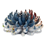 Anemone di mare in ceramica siciliana