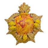 Cuore sacro, ex voto artigianale in ceramica