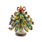 Albero di Natale con oro e madreperla altezza cm 17