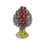 Pigna siciliana collezione Magma h 15 cm