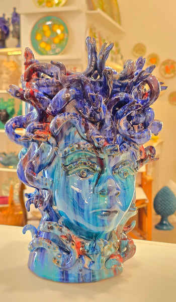Tests di Medusa h cm 35