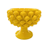 Alzata mezzapigna giallo limone