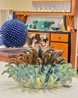 Anemone di mare in ceramica siciliana