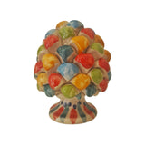 Pigna siciliana Multicolore in ceramica di Caltagirone