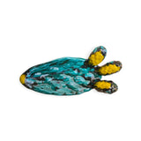 Pala di Fico d'india smaltata in ceramica siciliana con frutti