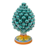 Pigna Siciliana Verde in ceramica di Caltagirone, varie misure