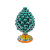 Pigna Siciliana Verde in ceramica di Caltagirone, varie misure