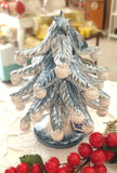 Albero di Natale Madreperlato in Ceramica di Caltagirone h cm 14-15