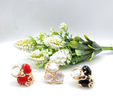 Anello in Ottone dorato e pietre naturali